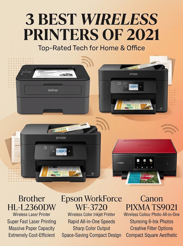 3 Best Wireless Printers of 2021