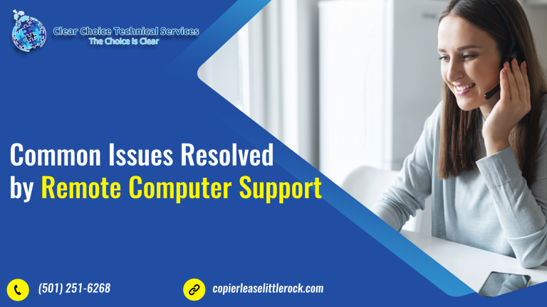 Common Issues Resolved by Remote Computer Support