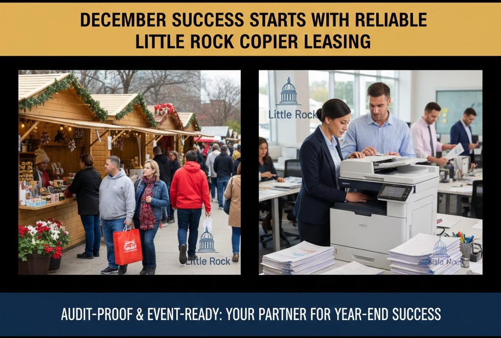December Success Starts with Reliable Little Rock Copier Leasing